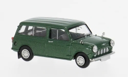 Brekina 15362 - H0 - Austin Mini Van Woody Countryman - türkis